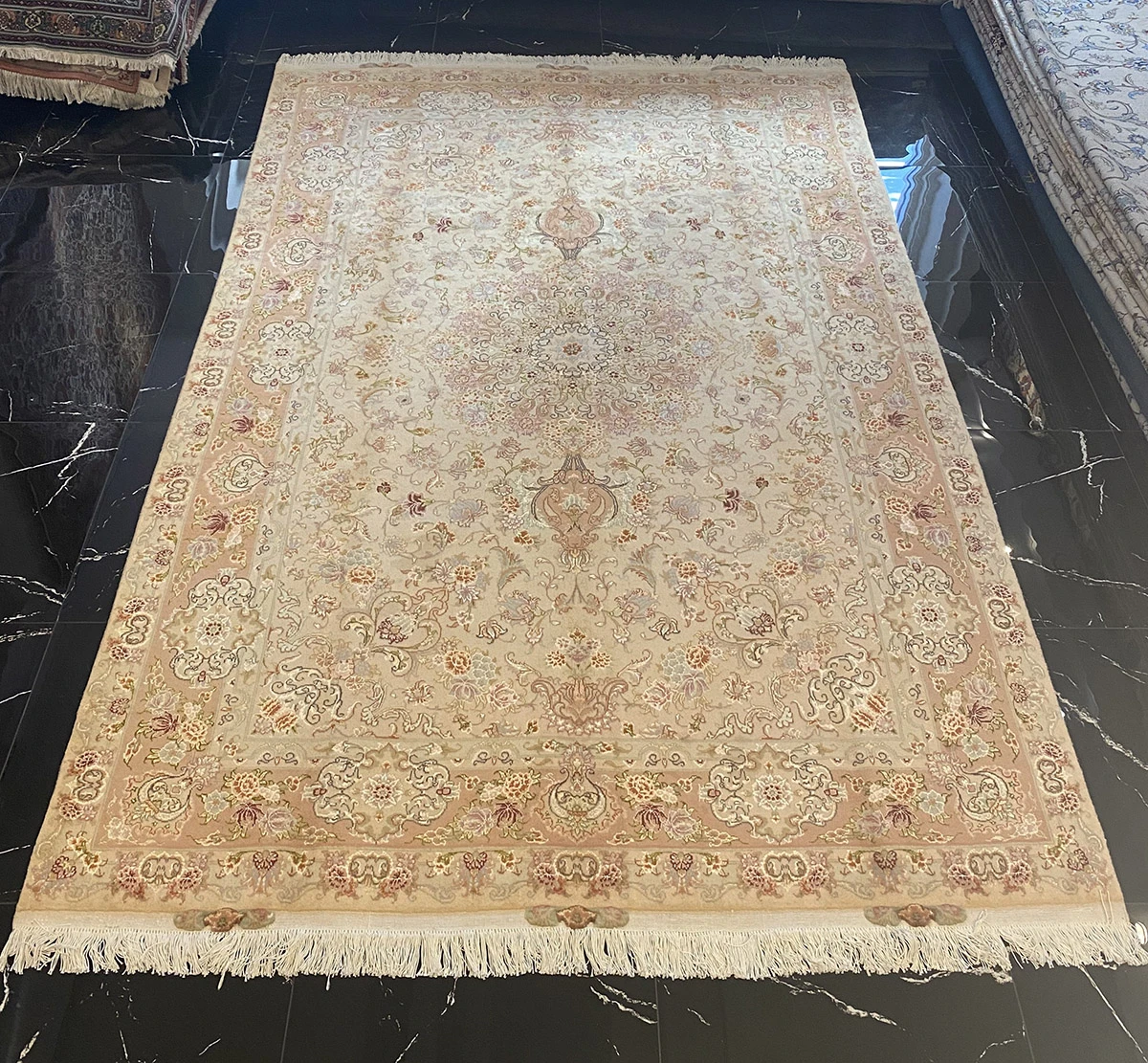 IMG_1692jpg.jpg Tapis persan Tabriz / Persian carpet Tabriz – Image 1