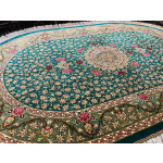 Persischer Seidenteppich Ghom – Bild 3