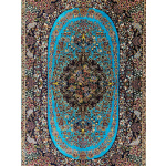 Persian silk rug Ghom / Persian silk carpet Ghom - Image 2