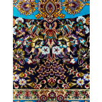 Persian silk rug Ghom / Persian silk carpet Ghom - Image 5