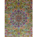 Persian silk rug Ghom / Persian silk carpet Ghom - Image 2