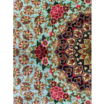 Tapis persan en soie Ghom / Persian silk carpet Ghom – Image 6