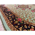 Tapis persan en soie Ghom / Persian silk carpet Ghom – Image 5
