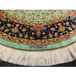 Tapis persan en soie Ghom / Persian silk carpet Ghom – Image 3